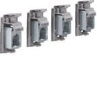HAGER BOCCHIOTTI - Kit 4 morsetti per cavi Cu/Al 1x35–70 mm² per interruttore scatolato h3 x160 4P