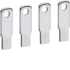 HAGER BOCCHIOTTI - Kit 4 attacchi anteriori prolungati per interruttore h3 x160 3P, 4P