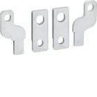 HAGER BOCCHIOTTI - Kit 4 attacchi anteriori divaricati per interruttore h3 x160 4P