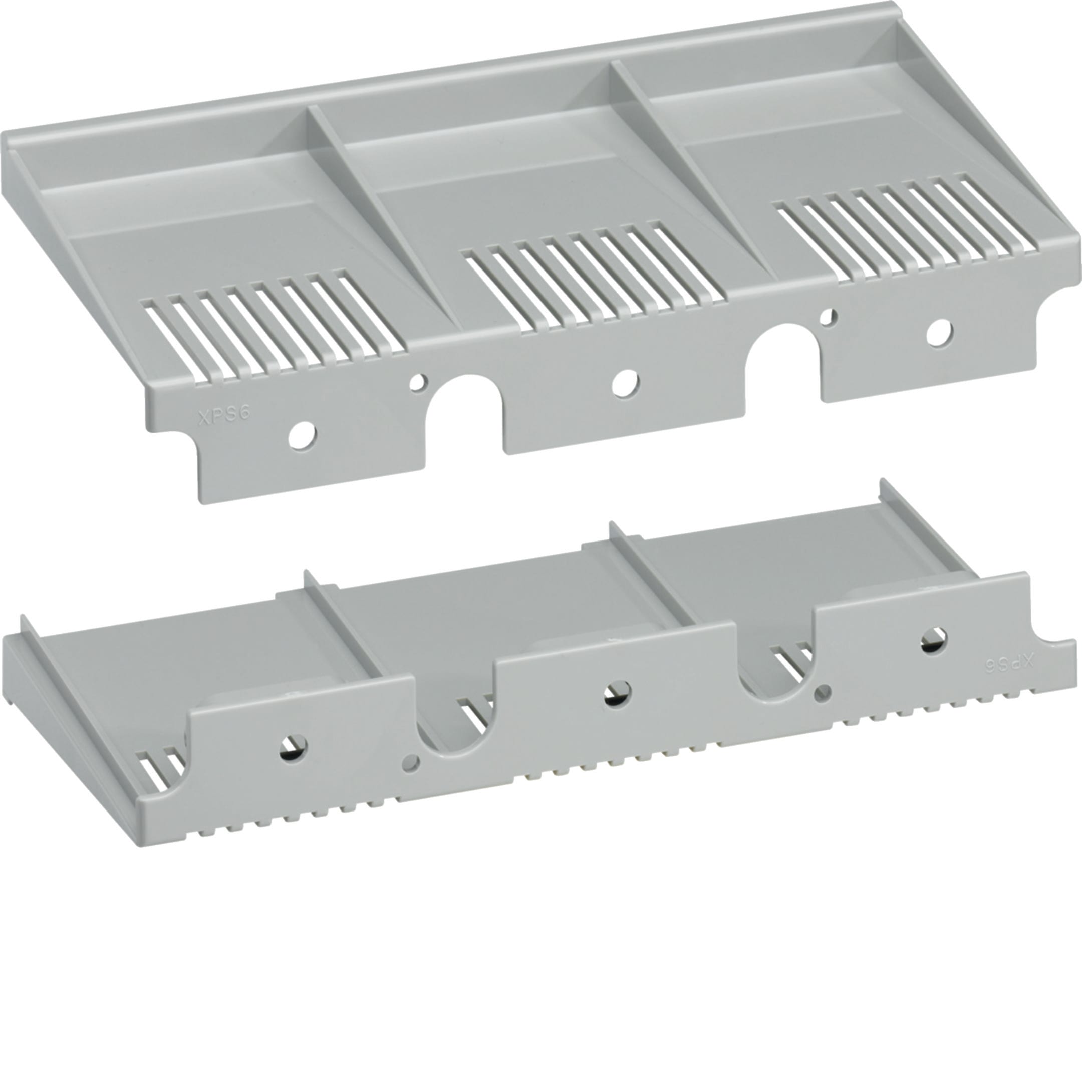 HAGER BOCCHIOTTI - Kit 2 calotte attacchi posteriori per interruttore h3 h1000 3P