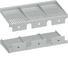 HAGER BOCCHIOTTI - Kit 2 calotte attacchi posteriori per interruttore h3 h1000 3P