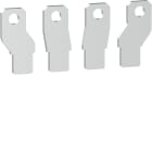 HAGER BOCCHIOTTI - Kit 4 attacchi anteriori divaricati a morsetto per interruttore h3+ P160 4P