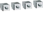 HAGER BOCCHIOTTI - Kit 4 morsetti per cavi Cu/Al 1x10–150 mm² per h3 x250, h3+ P250 4P