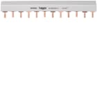 HAGER BOCCHIOTTI - Barretta di cablaggio a puntale 4P 63A 24 moduli DIN