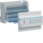 HAGER BOCCHIOTTI - Ripartitore modulare a barrette mobili 4x125A 13 connessioni per barra