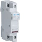 HAGER BOCCHIOTTI - Portafusibile + spia 10.3X38 1P 1 modulo Din