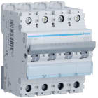 HAGER BOCCHIOTTI - Interruttore automatico magnetotermico 6000A 10kA 4P curva B 10A 4M