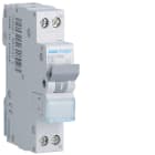 HAGER BOCCHIOTTI - Interruttore automatico magnetotermico 4500A 1P+N curva C 16A 1M