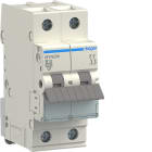 HAGER BOCCHIOTTI - Interruttore automatico magnetotermico 4500A 2P curva C 6A 2M