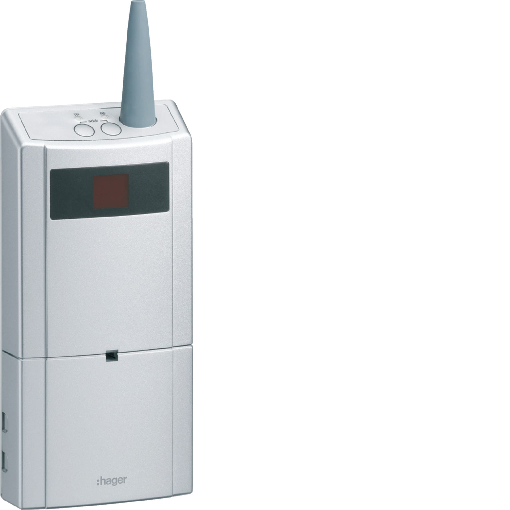 HAGER BOCCHIOTTI - ACCOPPIATO RF - TP ARGENT CONFIG.RF KNX