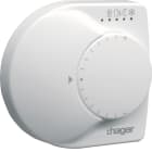 HAGER BOCCHIOTTI - Termostato ambiente KNX bianco 3 ingressi parete o incasso