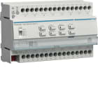 HAGER BOCCHIOTTI - Attuatore KNX Secure 16 uscite 16A/230V configurazione in easy e ETS 8M