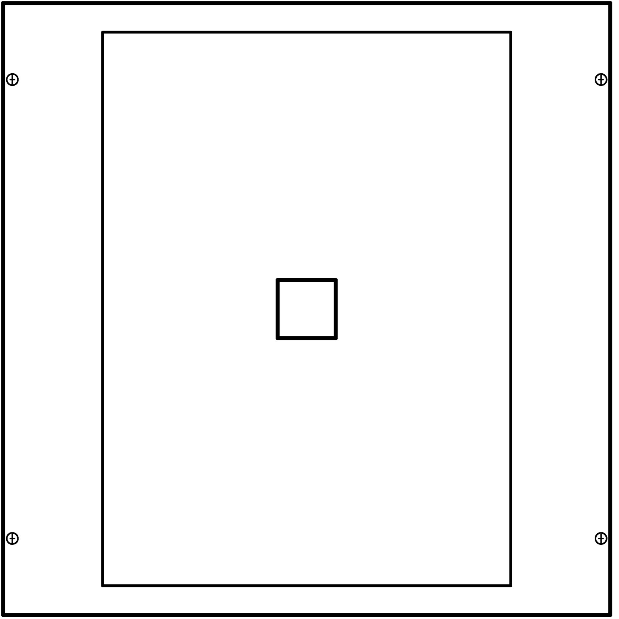 HAGER BOCCHIOTTI - Kit interruttore di manovra HA400/630 H600 L600 quadro 4 / quadro 5