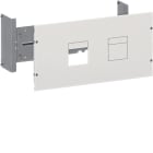 HAGER BOCCHIOTTI - Kit per 2 scatolati fissi verticali P250 H300 L600 quadro evo