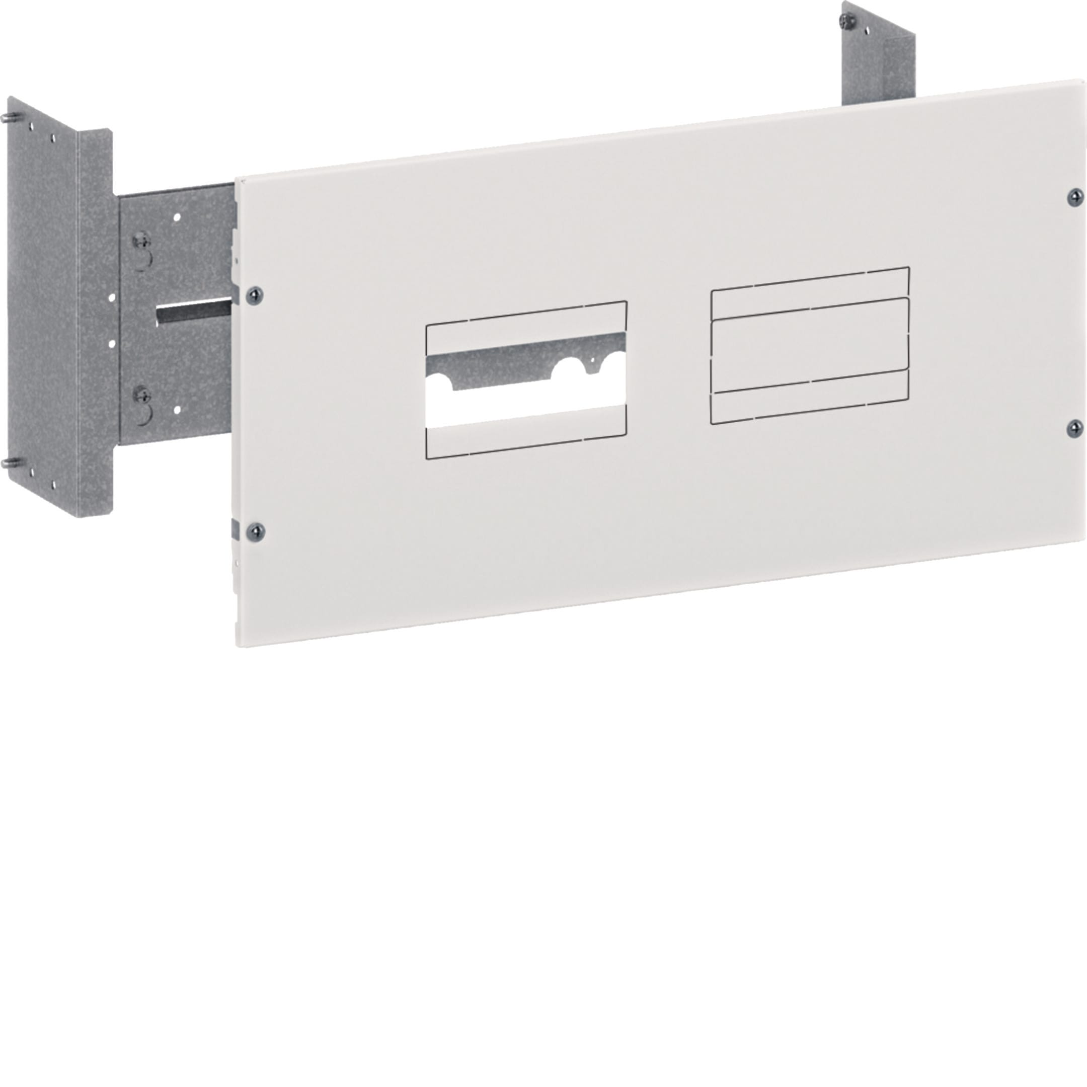 HAGER BOCCHIOTTI - Kit per 2 scatolati fissi verticali x250 H300 L600 quadro evo