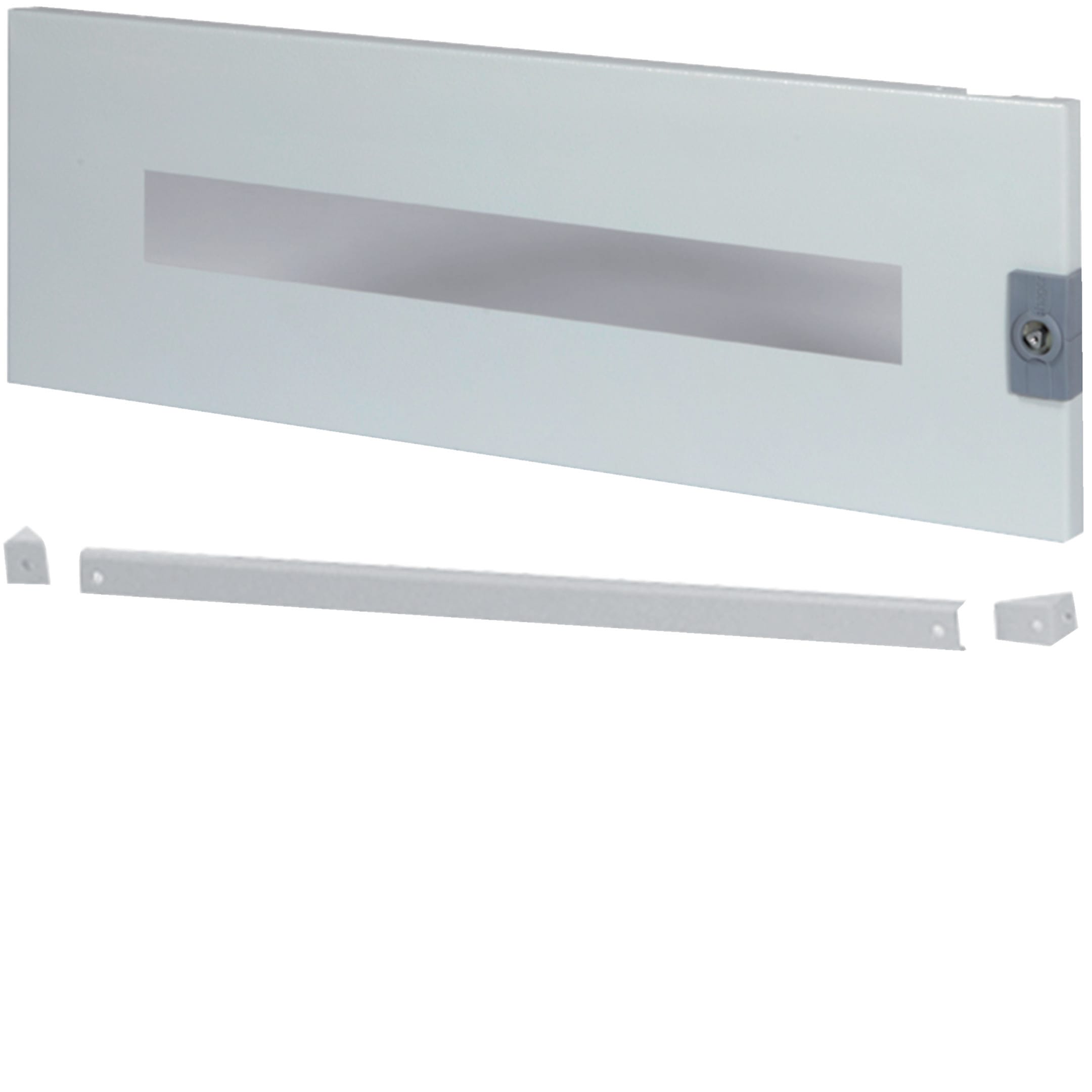 HAGER BOCCHIOTTI - Kit porta per apparecchi modulari 24 moduli H200 L600 RAL7035 venezia