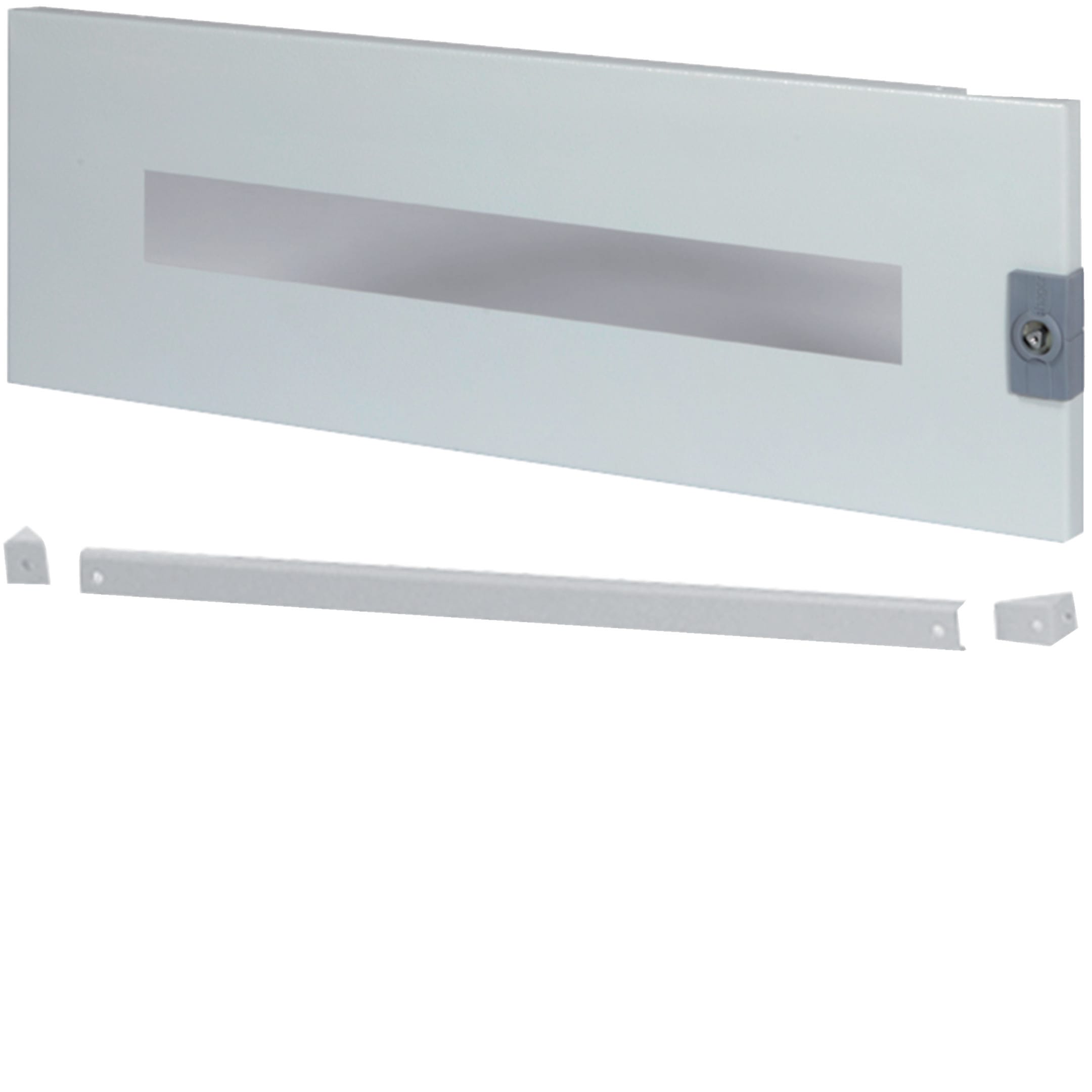 HAGER BOCCHIOTTI - Kit porta per apparecchi modulari 24 moduli H200 L800 RAL7035 venezia