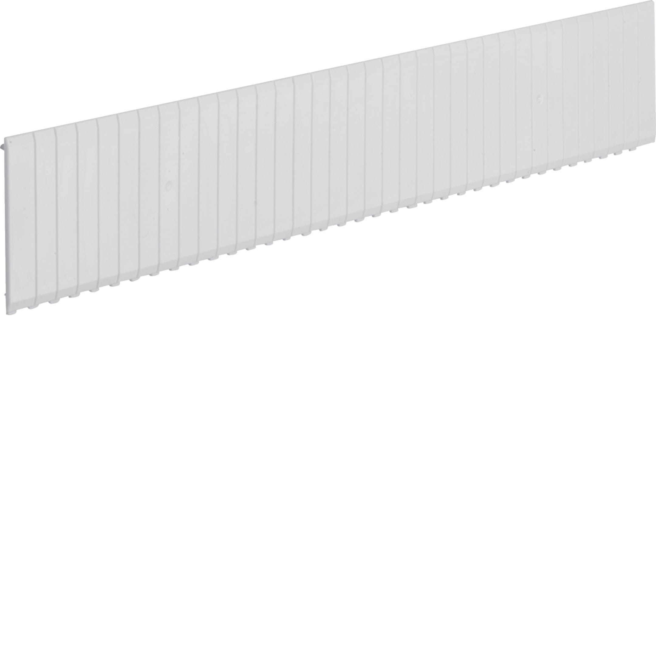 HAGER BOCCHIOTTI - Copriforo a banda 18 moduli RAL7035