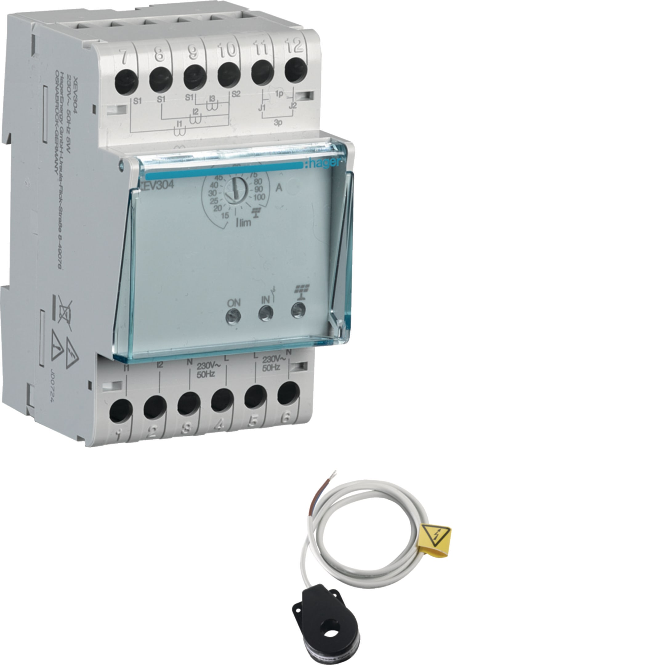 HAGER BOCCHIOTTI - Interfaccia gestione carichi per stazioni di ricarica witty