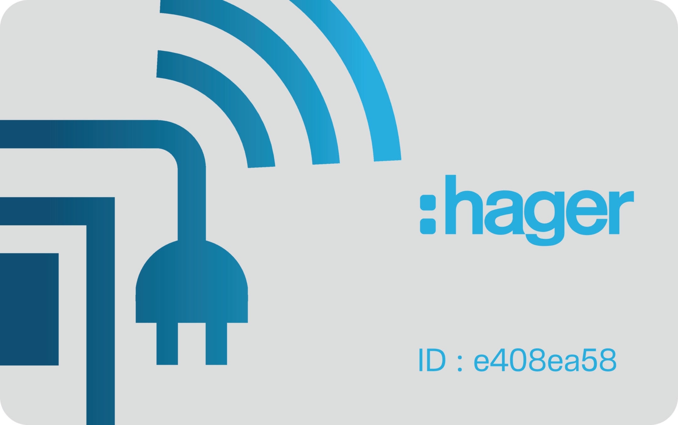 HAGER BOCCHIOTTI - Kit di accessori EVCS 20 badge WiFi hotspot RFID per stazioni di ricarica witty