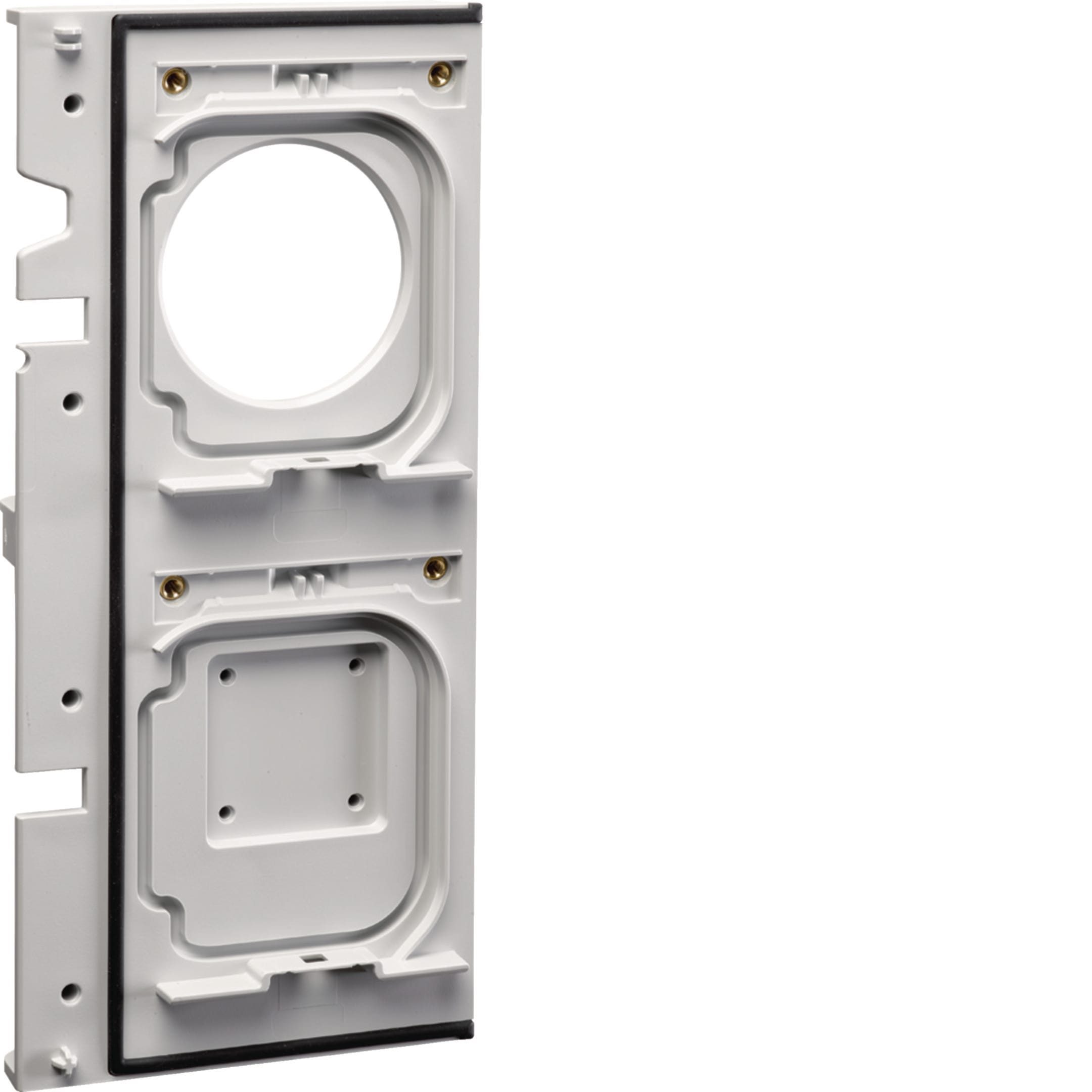 HAGER BOCCHIOTTI - Ricambio portapresa grigia M3 senza chiave per stazioni witty share e solar