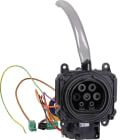 HAGER BOCCHIOTTI - Presa di ricambio M3T2S con shutter 1P per stazione di ricarica witty