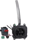 HAGER BOCCHIOTTI - Presa di ricambio M3T2S con shutter 3P per stazione di ricarica witty