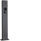 HAGER BOCCHIOTTI - Colonna supporto in acciaio per stazione di ricarica witty one, plus e pro