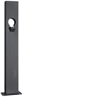 HAGER BOCCHIOTTI - Colonna supporto in acciaio per due stazioni di ricarica witty one, plus e pro