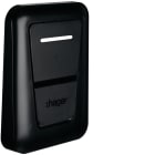 HAGER BOCCHIOTTI - Ricambio coperchio frontale antracite per witty one, plus e pro con presa