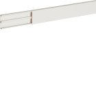 HAGER BOCCHIOTTI - Minicanale 2 scomparti con coperchio standard bianco TMC 40/2x10 W