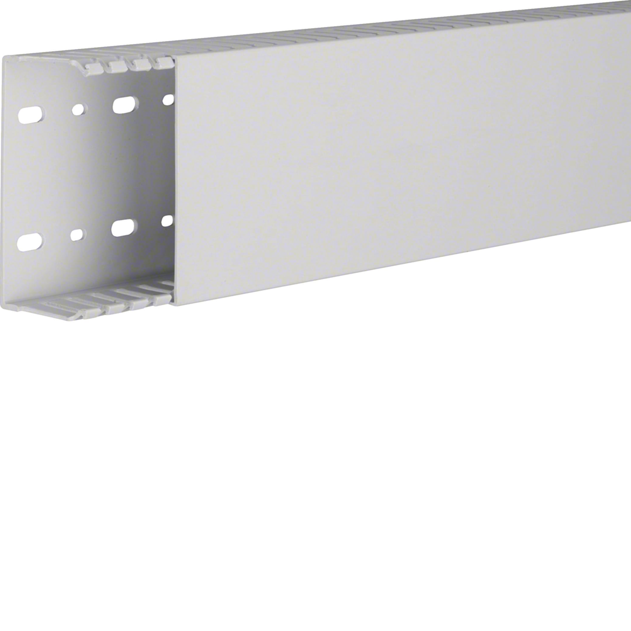 HAGER BOCCHIOTTI - Canaletta per cablaggio HF modulo 12,5 feritoia 5 grigio chiaro TD-HF 100X50 LG