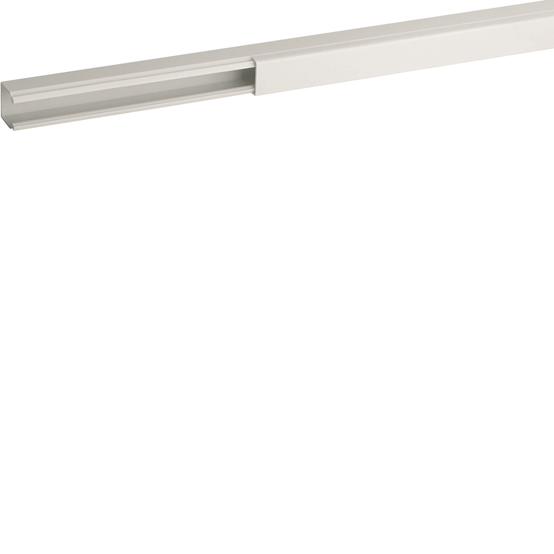 HAGER BOCCHIOTTI - Minicanale monoscomparto con coperchio standard bianco TMC 15/1x17 W