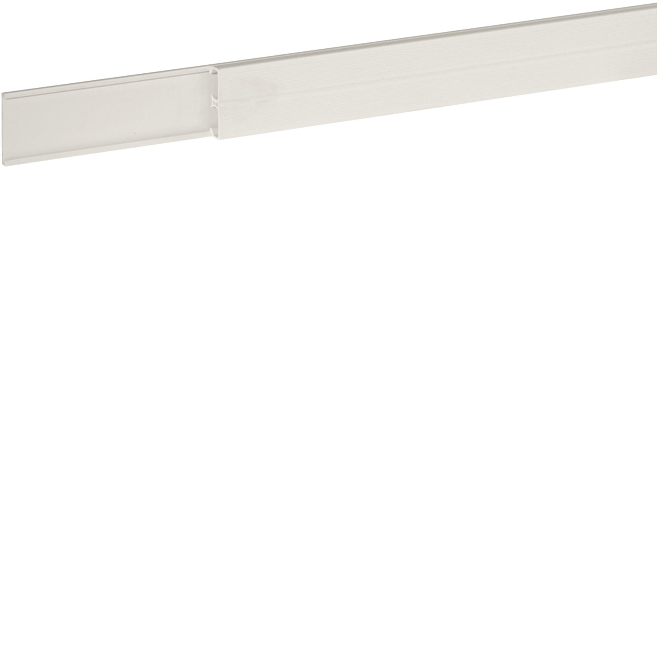 HAGER BOCCHIOTTI - Minicanale 2 scomparti con coperchio standard bianco TMC 30/2x10 W