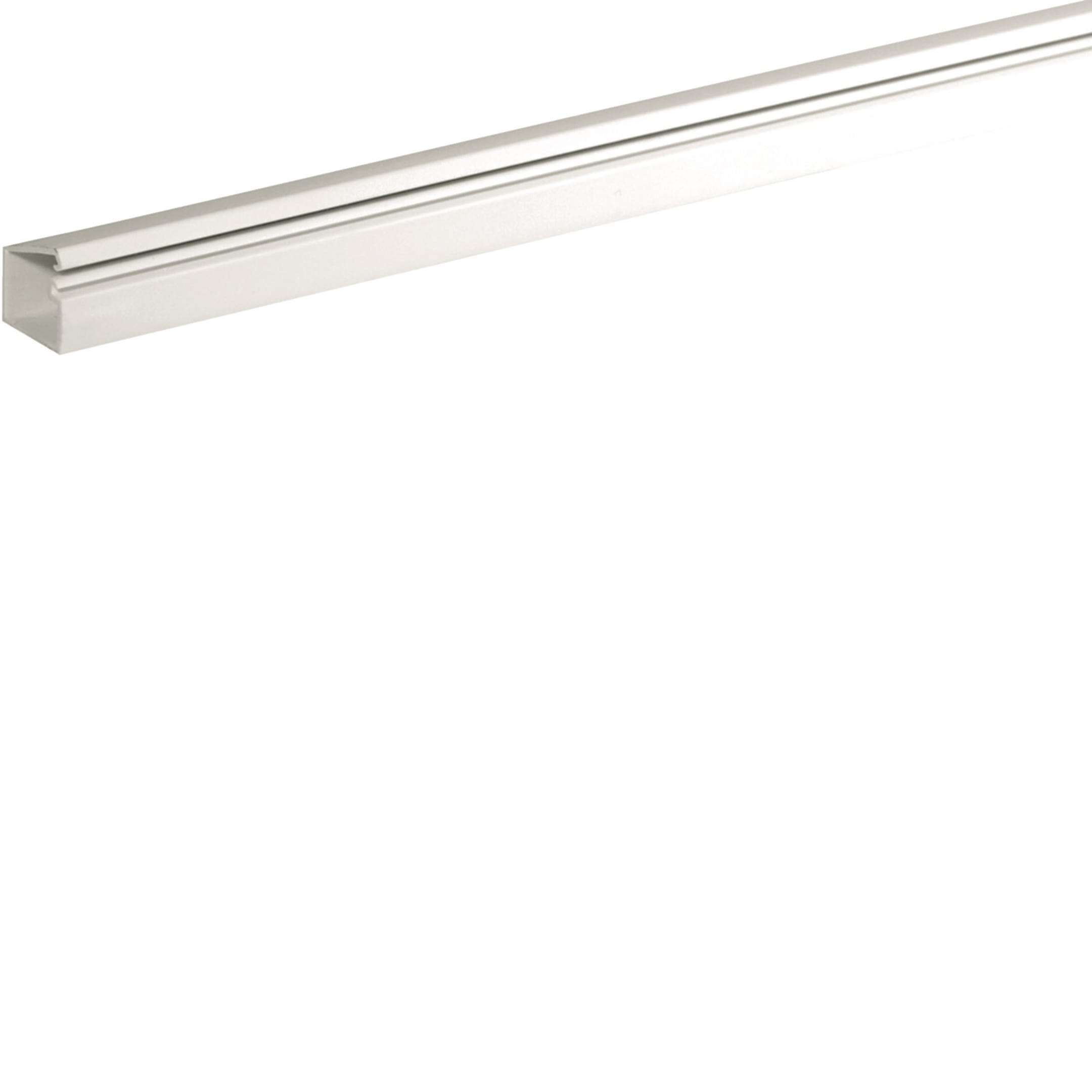 HAGER BOCCHIOTTI - Minicanale con coperchio a cerniera e base autoadesiva bianco TMR 16x12 W