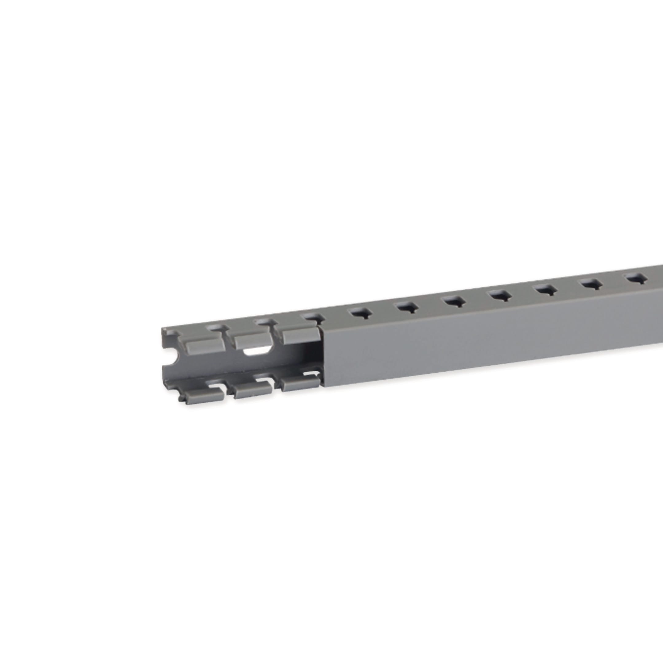 HAGER BOCCHIOTTI - T1 15x18 G Canaletta per cablaggio modulo 12,5 feritoia 5 GRIGIO