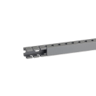 HAGER BOCCHIOTTI - T1 15x18 G Canaletta per cablaggio modulo 12,5 feritoia 5 GRIGIO