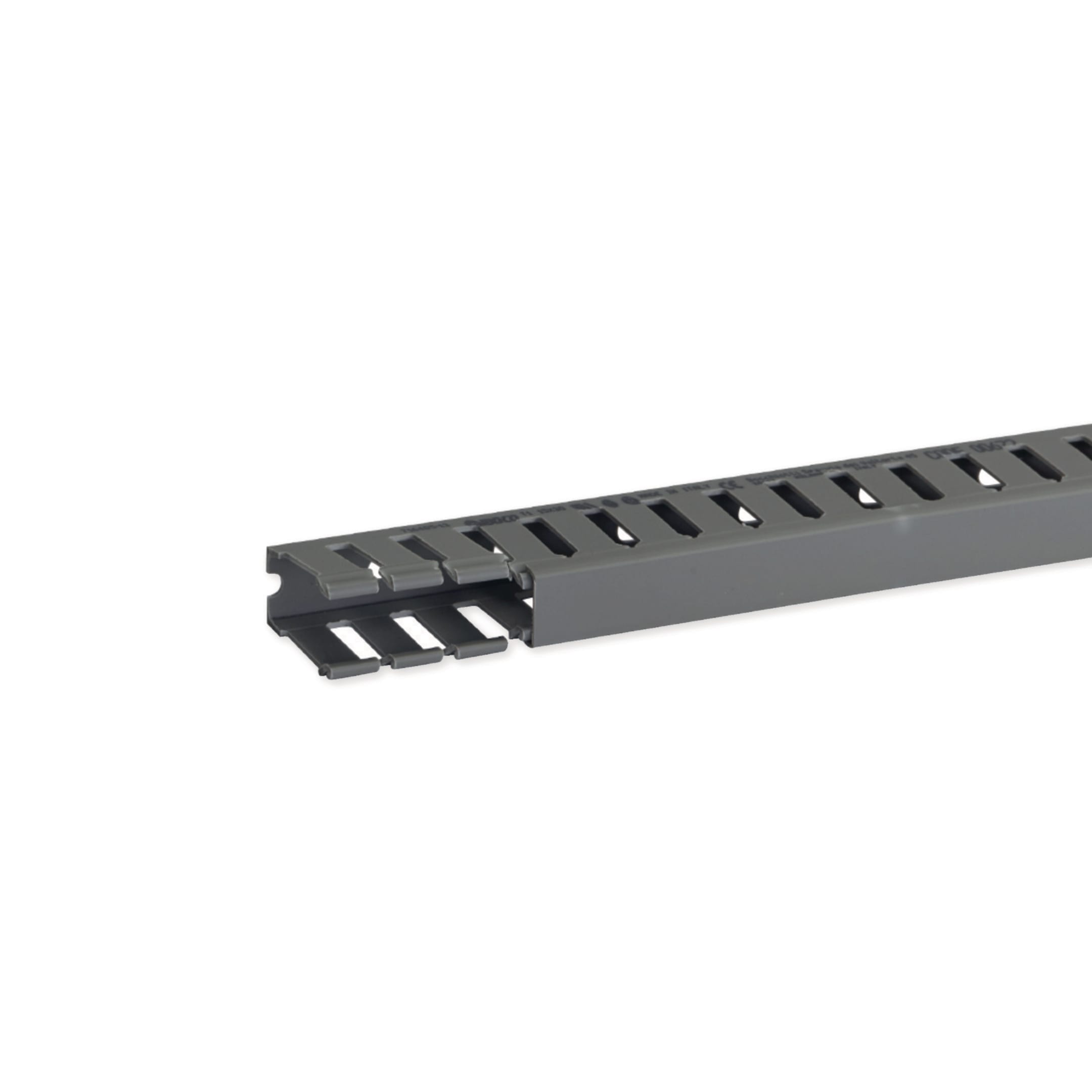 HAGER BOCCHIOTTI - Canaletta per cablaggio modulo 12,5 feritoia 5 grigio T1 15x30 G