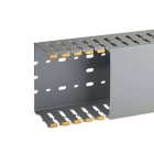 HAGER BOCCHIOTTI - Canaletta con coestruso morbido modulo 20 feritoia 8 grigio T1-N 120x80 G