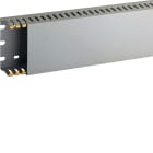HAGER BOCCHIOTTI - Canaletta con coestruso morbido modulo 10 feritoia 4 grigio T1-EN 80x40 G