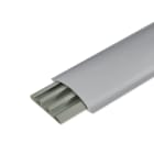HAGER BOCCHIOTTI - Canale sopra pavimento 3 scomparti grigio CSP-N 75x17 G