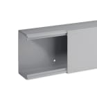 HAGER BOCCHIOTTI - Canale porta cavi con base piana grigio completo di coperchio TA-EN 100x60 G