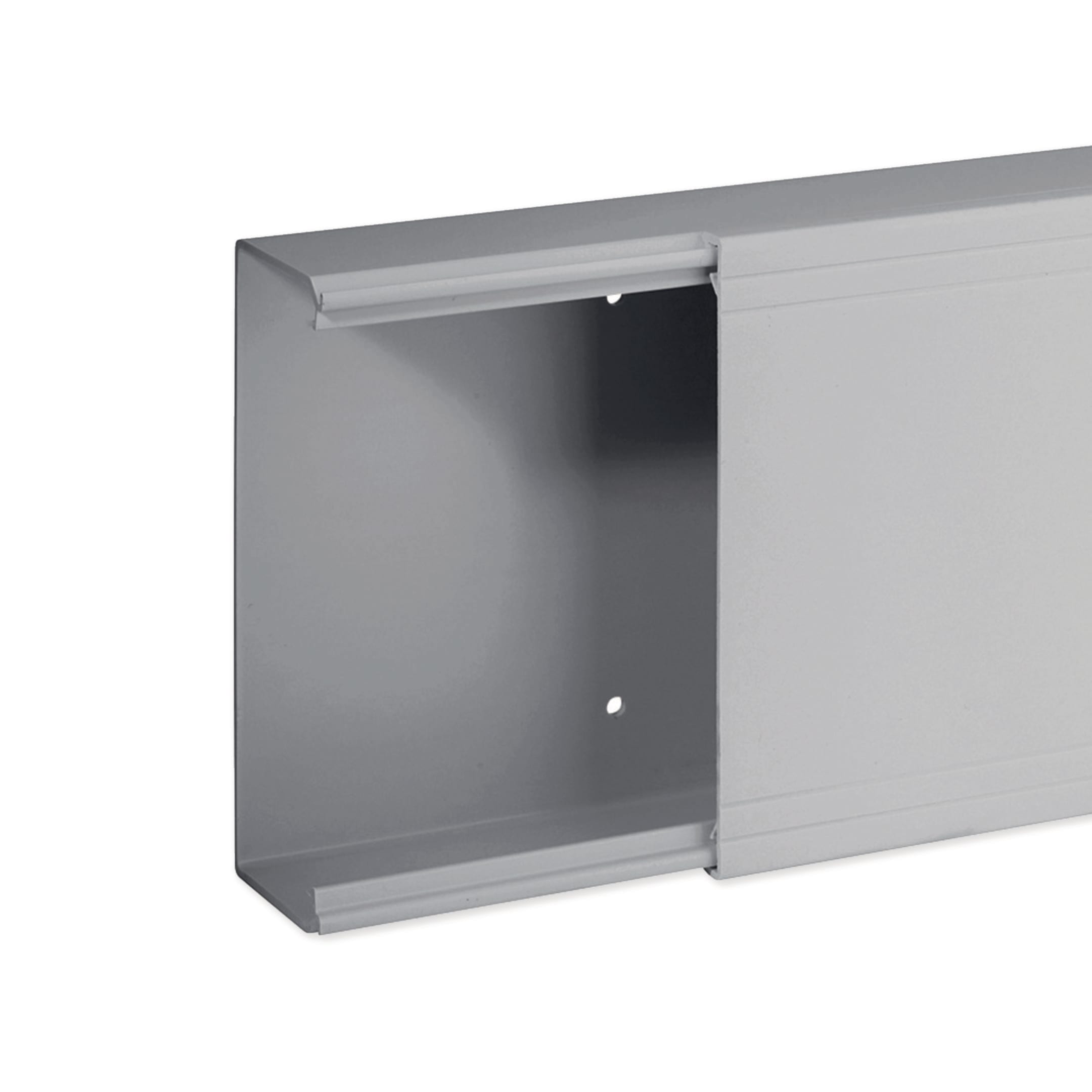 HAGER BOCCHIOTTI - TA-EN 150x60 G Canale porta cavi a base piana GRIGIO