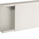 HAGER BOCCHIOTTI - Canale porta cavi con base piana bianco completo di coperchio TA-EN 200x60 W