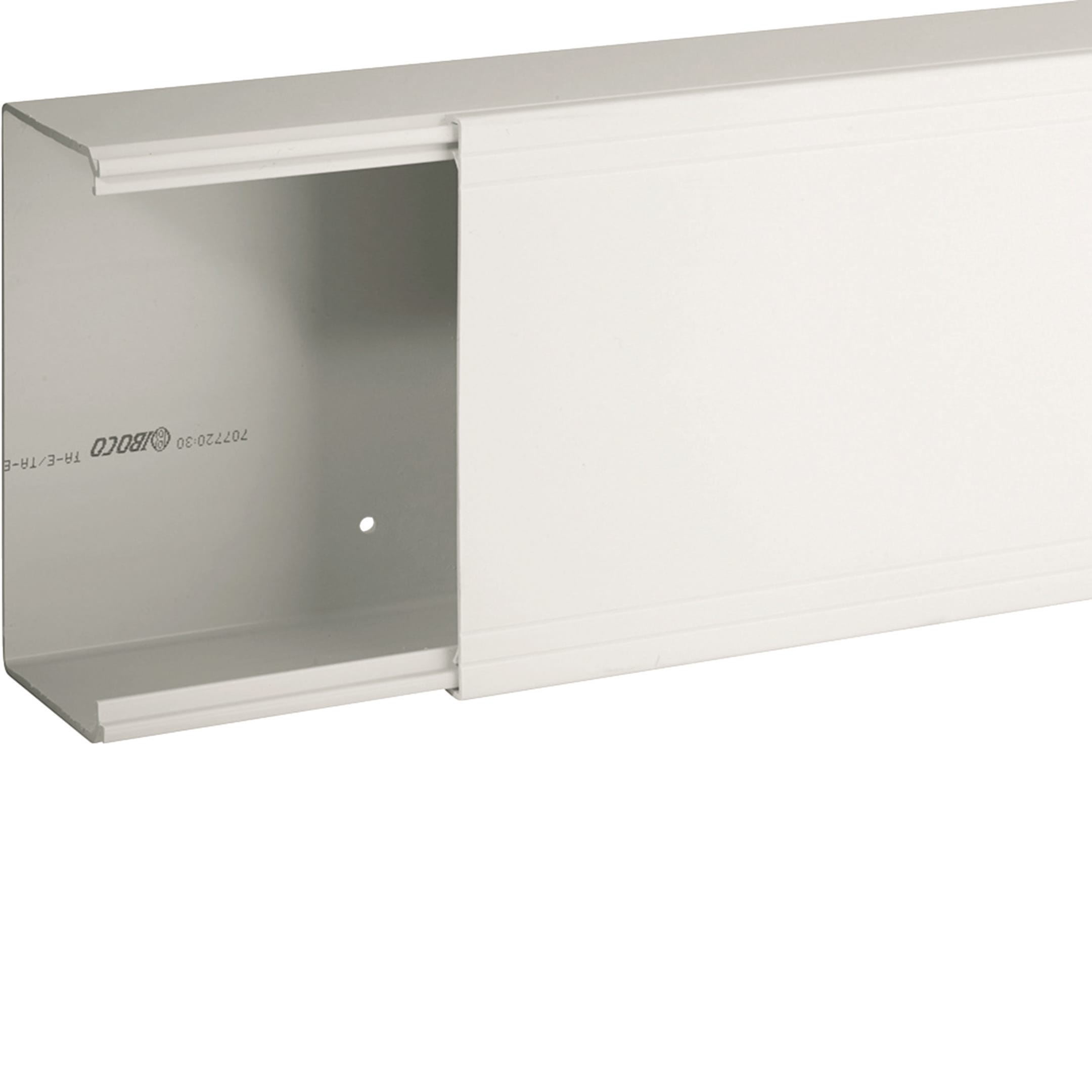 HAGER BOCCHIOTTI - TA-EN 150x80 W Canale porta cavi a base piana BIANCO