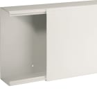 HAGER BOCCHIOTTI - Canale porta cavi con base piana bianco completo di coperchio TA-EN 200x80 W