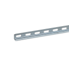 HAGER BOCCHIOTTI - Guida profilata in acciaio zincocromato 15x5,5mm forata OMEGA 2F
