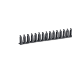 HAGER BOCCHIOTTI - Canaletta flessibile 17,5x28mm autoadesiva DN-A S G lunghezza 0,5m grigio