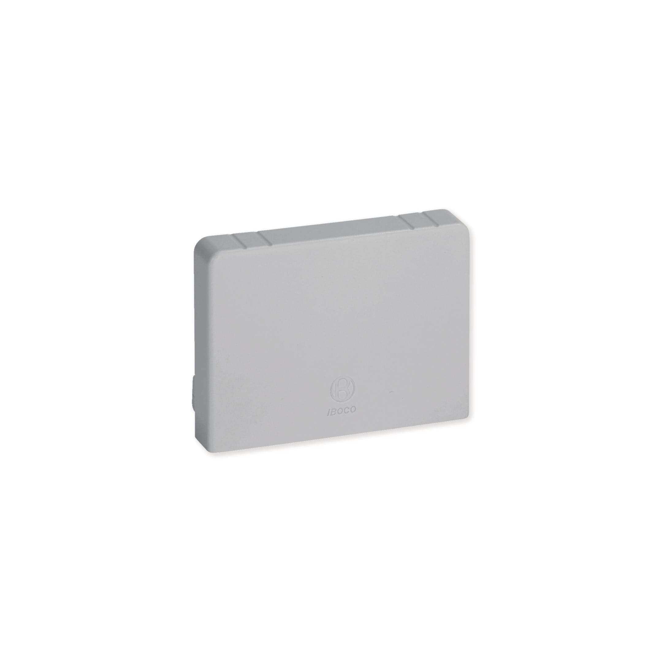 HAGER BOCCHIOTTI - Terminale per canali linee TA-N / TA-EN grigio LAN 80x60 G