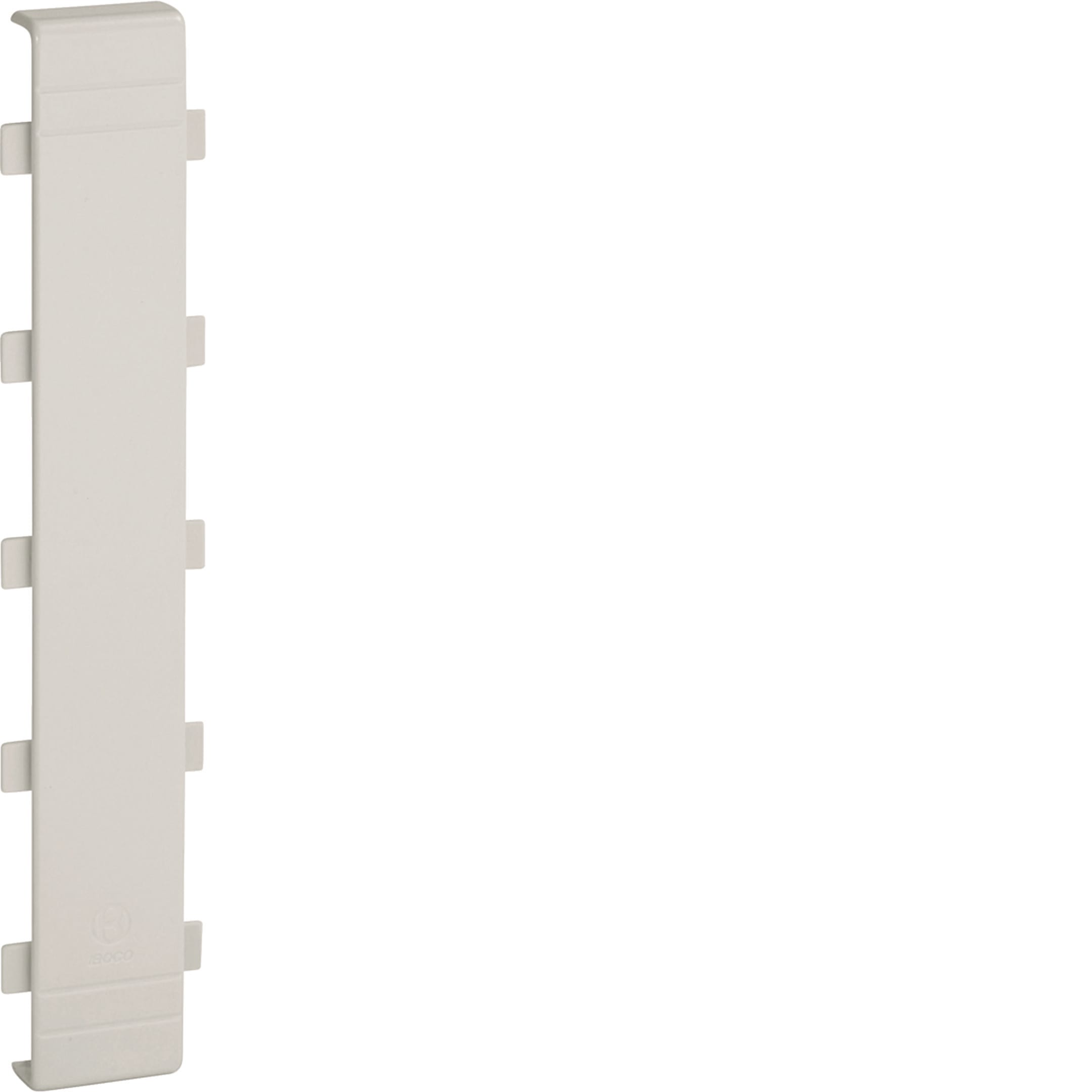 HAGER BOCCHIOTTI - Giunto coperchio per canali linee TA-N / TA-EN bianco GAN 200 W